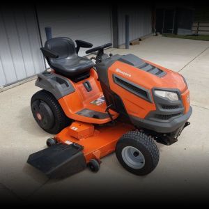24 hp Husqvarna Lawn tractor mower and blower